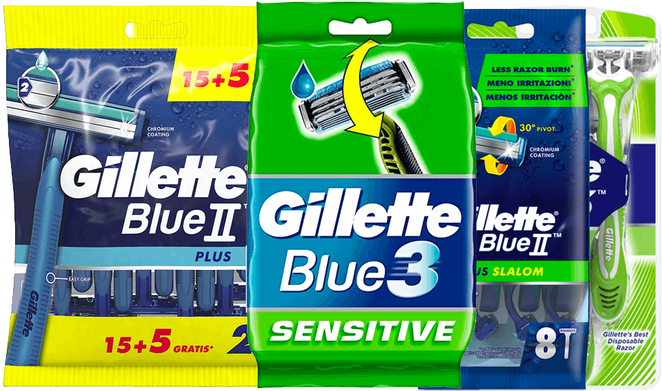 Blue wegwerpmesjes aanbiedingen