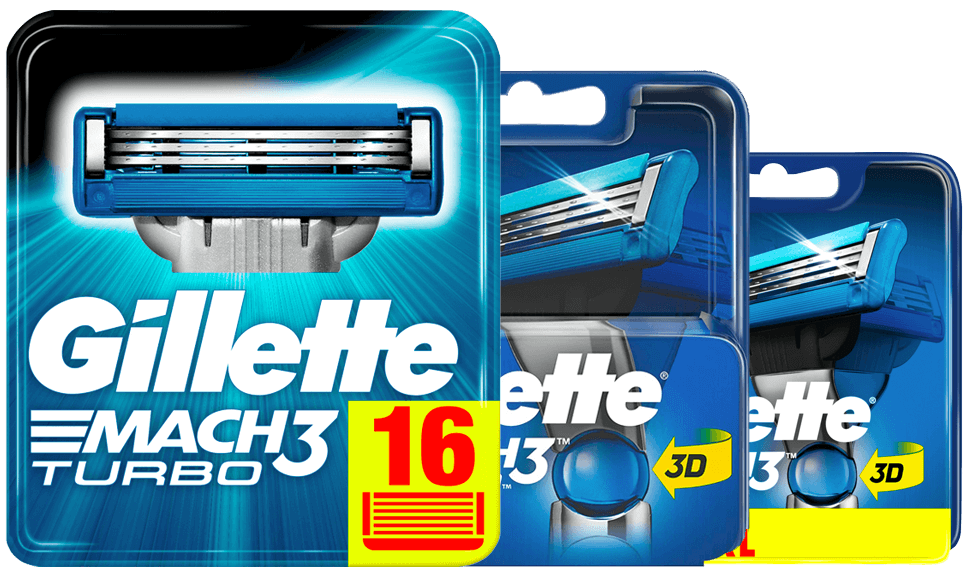 Gillette Mach3 Turbo aanbieding
