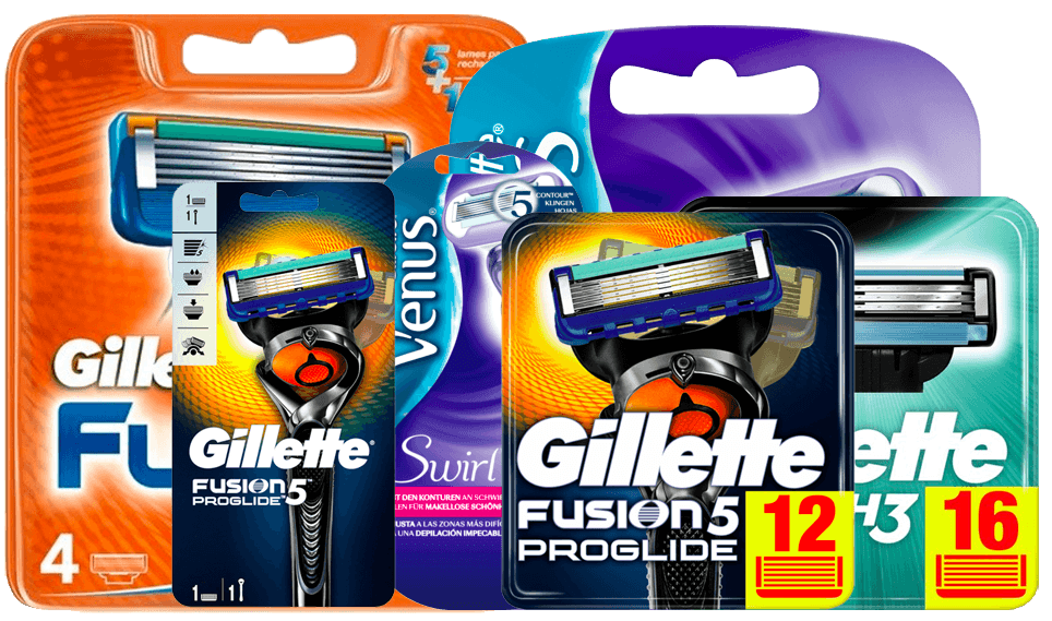 Gillette scheermesjes aanbiedingen