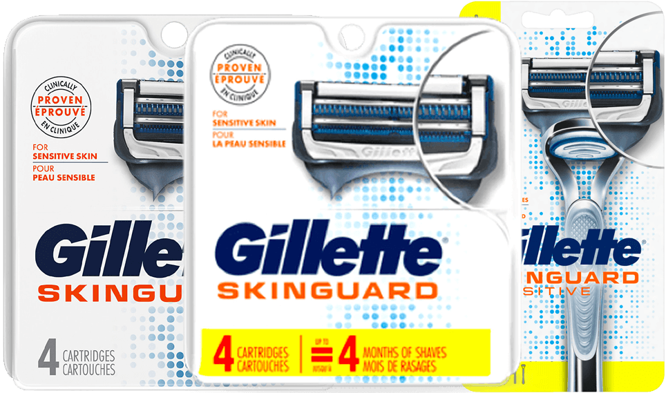 Gillette Skinguard aanbieding