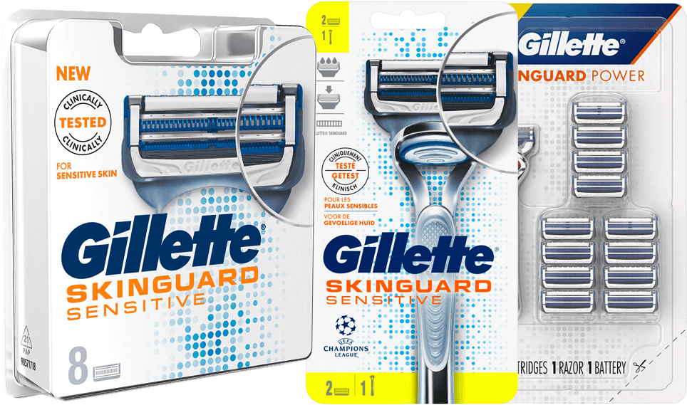 Gillette SkinGuard scheermesjes