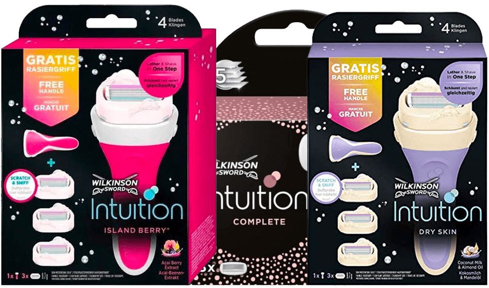 Wilkinson Intuition aanbiedingen