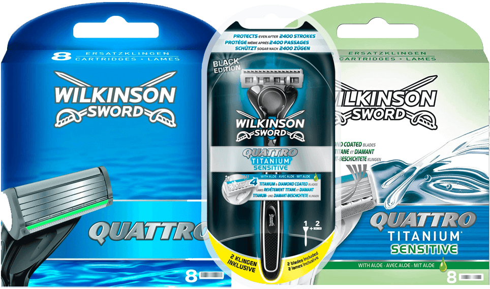 Wilkinson Quattro scheermesjes
